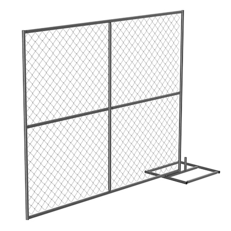 Vestil CONSTRUCTION BARRIER - ADD-ON UNIT HRAIL-A-9072